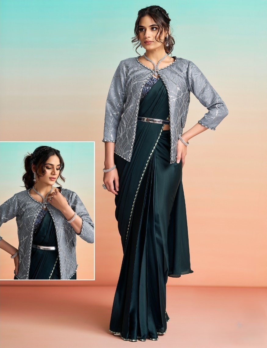 Shimmer Queen Designer Saree